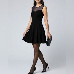 NEW - Classic Black Fit & Flare Dress